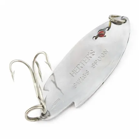  Herter's Swiss Spoon (Japan), nikiel/czerwone oczy, 7 g błystka wahadłowa #24161