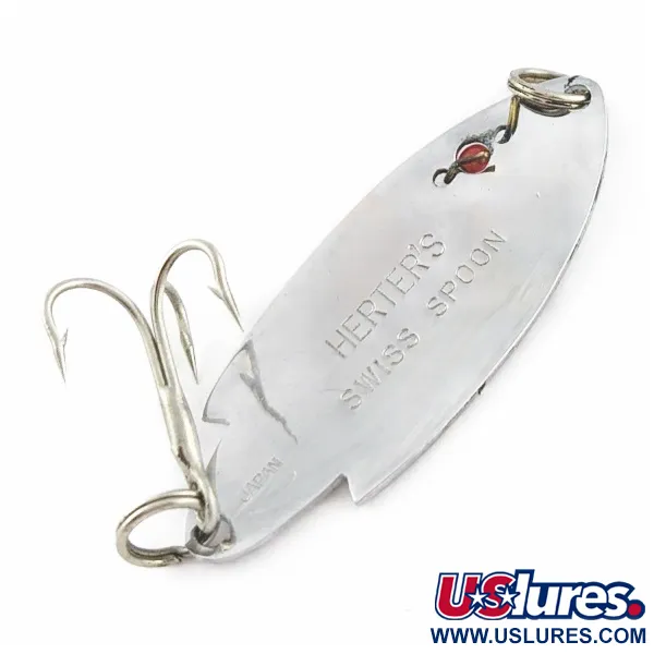  Herter's Swiss Spoon (Japan), nikiel/czerwone oczy, 7 g błystka wahadłowa #24161