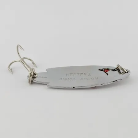  Herter's Swiss Spoon (Japan), nikiel/czerwone oczy, 7 g błystka wahadłowa #24161