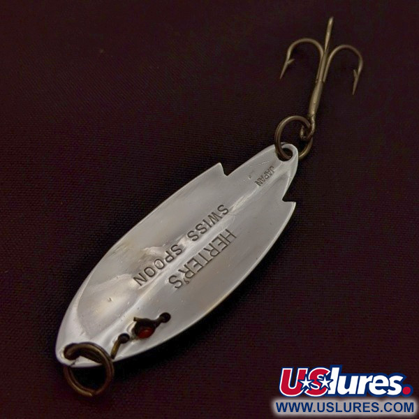   Herter's Swiss Spoon (Japan), nikiel/czerwone oczy, 7 g błystka wahadłowa #24161