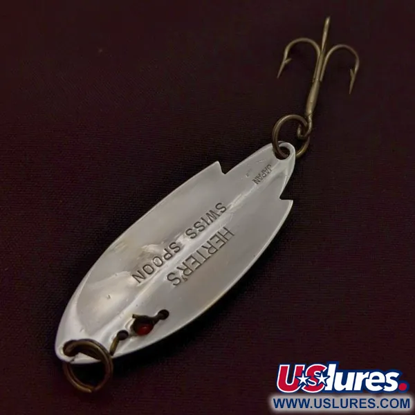  Herter's Swiss Spoon (Japan), nikiel/czerwone oczy, 7 g błystka wahadłowa #24161