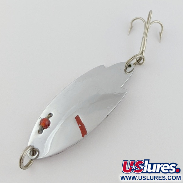   Herter's Swiss Spoon (Japan), nikiel/czerwone oczy, 7 g błystka wahadłowa #24161