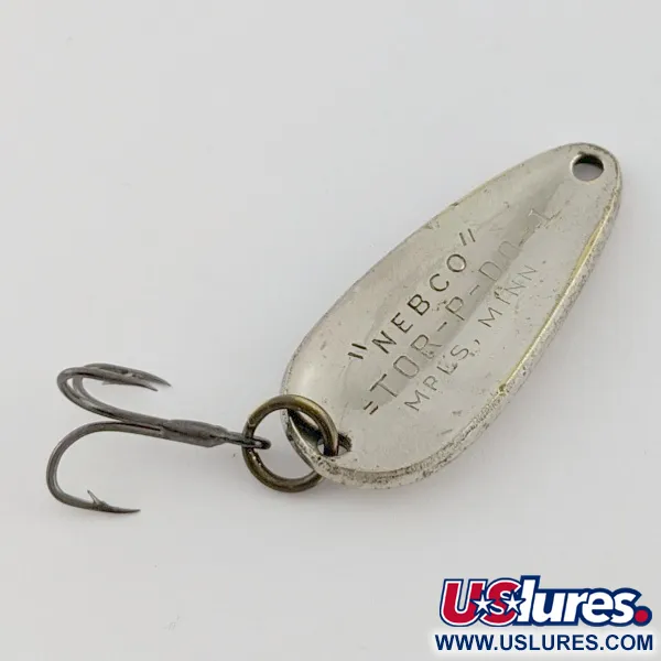  Nebco Tor-P-Do 1, nikiel/mosiądz, 9 g błystka wahadłowa #24173