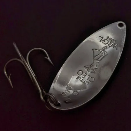 Seneca Little Cleo (Hula Girl), nikiel/niebieski, 21 g błystka wahadłowa #24174