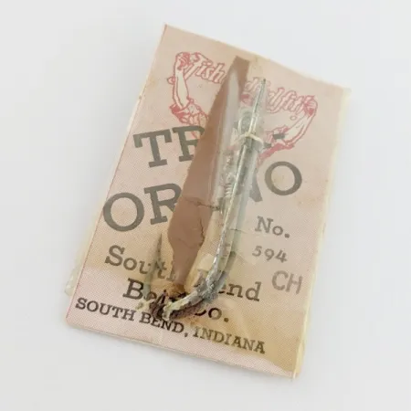 South Bend Trix-Oreno 594, silver/red, 2 g błystka wahadłowa #24177