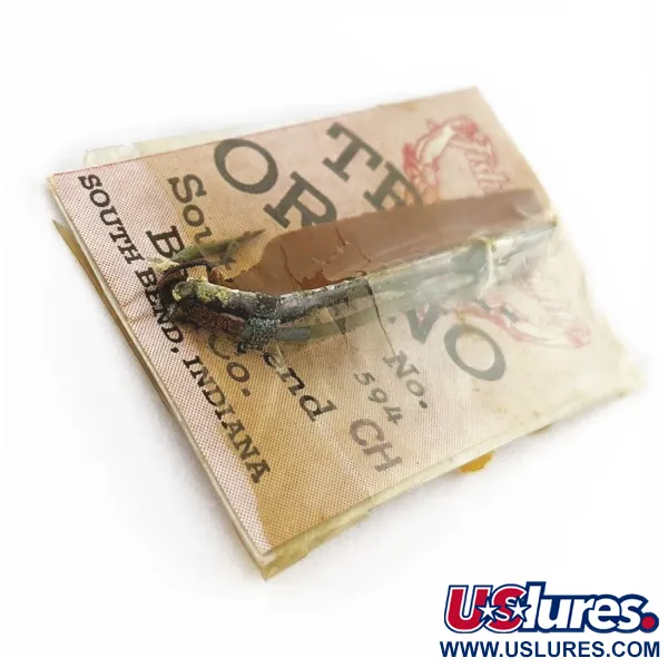  South Bend Trix-Oreno 594, silver/red, 2 g błystka wahadłowa #24177