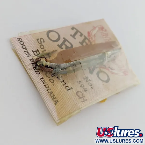  South Bend Trix-Oreno 594, silver/red, 2 g błystka wahadłowa #24177