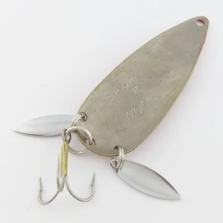 Marathon  Marathon, biało - czerwony, 17 g błystka wahadłowa #24180