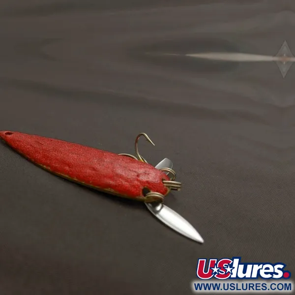 Marathon Bait Company Marathon, biało - czerwony, 17 g błystka wahadłowa #24180