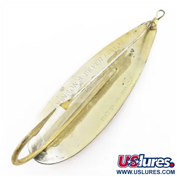  Johnson Silver Minnow, srebrozłoto, 31 g błystka wahadłowa #24182