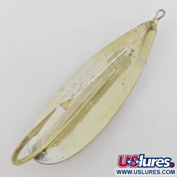  Johnson Silver Minnow, srebrozłoto, 31 g błystka wahadłowa #24182