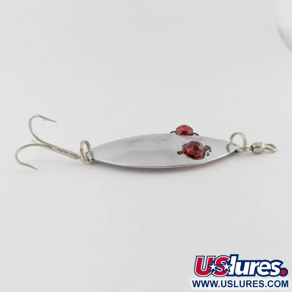  Hofschneider Red Eye Wiggler, nikiel/czerwony, 25 g błystka wahadłowa #24196