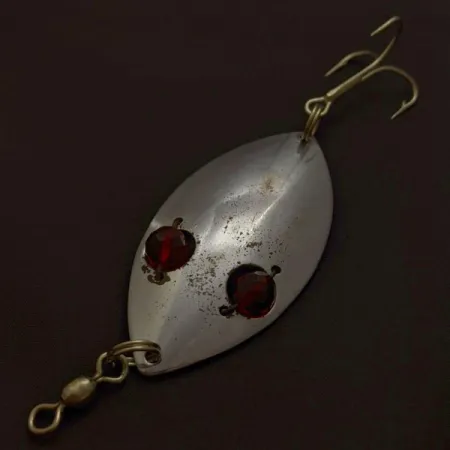 Hofschneider Red Eye Wiggler, nikiel/czerwony, 25 g błystka wahadłowa #24196