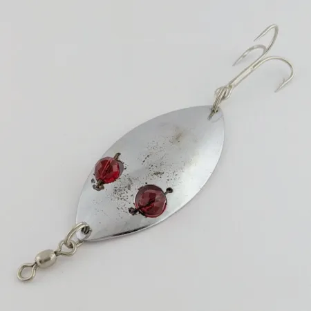 Hofschneider Red Eye Wiggler, nikiel/czerwony, 25 g błystka wahadłowa #24196