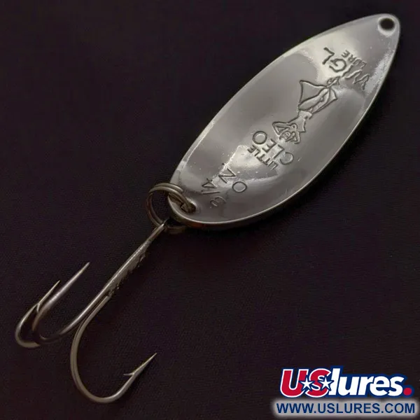 Seneca Little Cleo (Hula Girl), nikiel/niebieski, 21 g błystka wahadłowa #24198