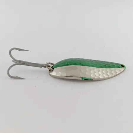 Eppinger Dardevle Devle Dog Detroit (1980 s), nikiel/zielony, 21 g błystka wahadłowa #24199