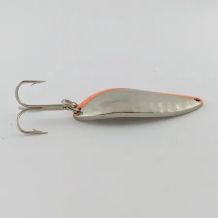 Eppinger Dardevle Devle Dog 5400 Detroit (1980 s), nikiel/pomarańczowy UV, 14 g błystka wahadłowa #24200