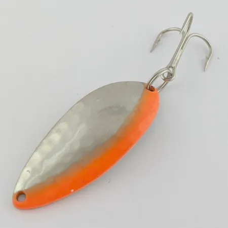 Eppinger Dardevle Devle Dog 5400 Detroit (1980 s), nikiel/pomarańczowy UV, 14 g błystka wahadłowa #24200