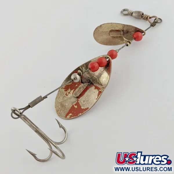  Weller June-Bug, srebrozłoto, 8 g błystka obrotowa #24206