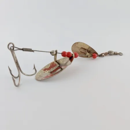 Weller June-Bug, srebrozłoto, 8 g błystka obrotowa #24206