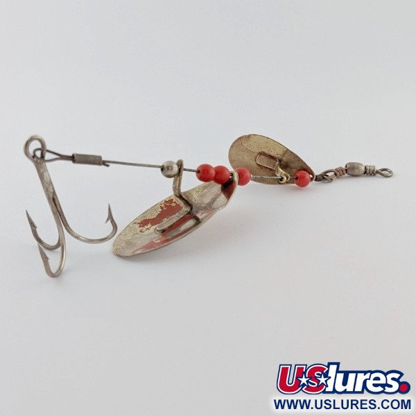  Weller June-Bug, srebrozłoto, 8 g błystka obrotowa #24206