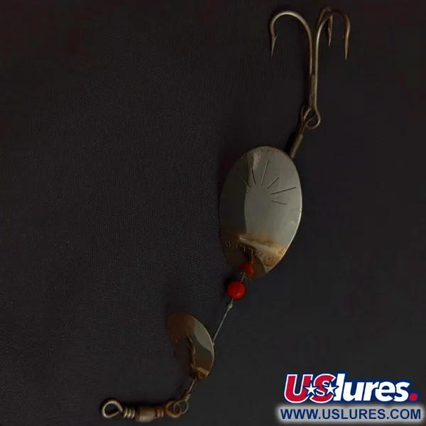  Weller June-Bug, srebrozłoto, 8 g błystka obrotowa #24206