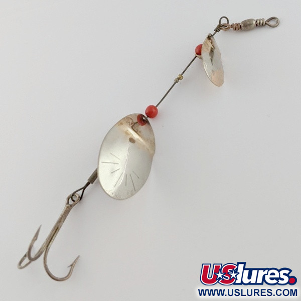  Weller June-Bug, srebrozłoto, 8 g błystka obrotowa #24206