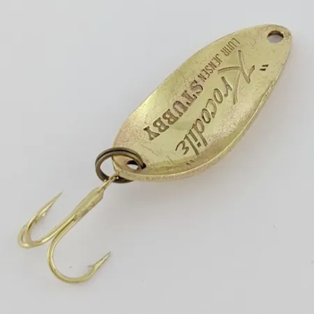 Luhr Jensen Lil' Kroc (Krocodile Stubby), mosiądz, 4,5 g błystka wahadłowa #24208