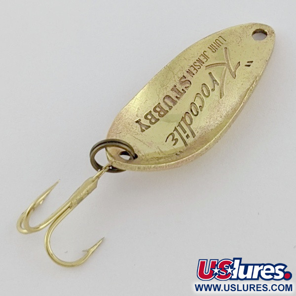 Luhr Jensen Lil' Kroc (Krocodile Stubby), mosiądz, 4,5 g błystka wahadłowa #24208
