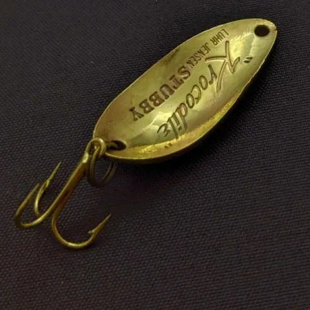 Luhr Jensen Lil' Kroc (Krocodile Stubby), mosiądz, 4,5 g błystka wahadłowa #24208