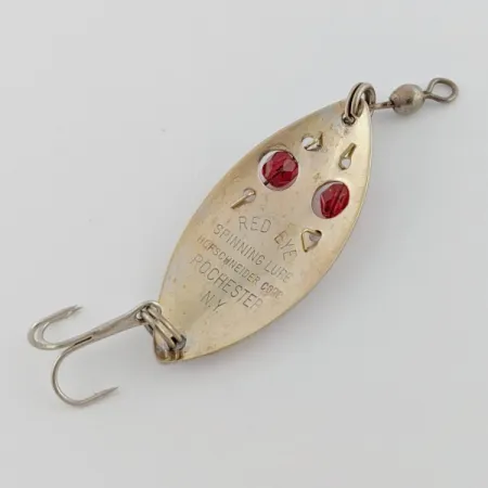 Hofschneider Red Eye Junior, srebrne/mosiężne/czerwone, 6,5 g błystka wahadłowa #24210