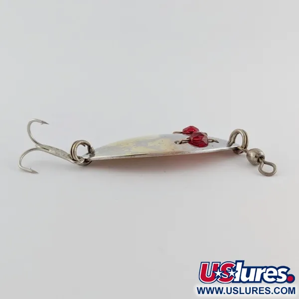  Hofschneider Red Eye Junior, srebrne/mosiężne/czerwone, 6,5 g błystka wahadłowa #24210