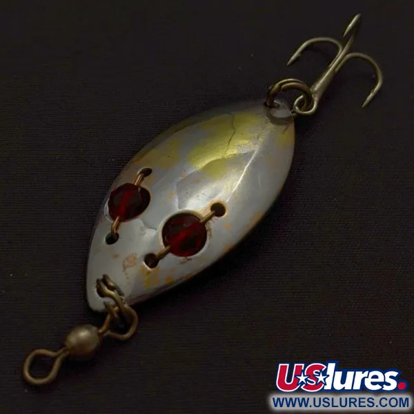  Hofschneider Red Eye Junior, srebrne/mosiężne/czerwone, 6,5 g błystka wahadłowa #24210