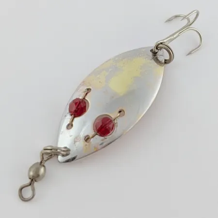 Hofschneider Red Eye Junior, srebrne/mosiężne/czerwone, 6,5 g błystka wahadłowa #24210