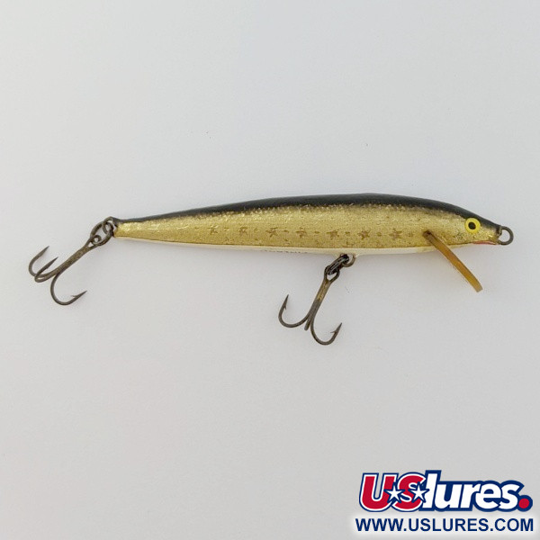  Rapala Original Floater F9 (Finland) 1950s, S (Silver), 4 g wobler #24214