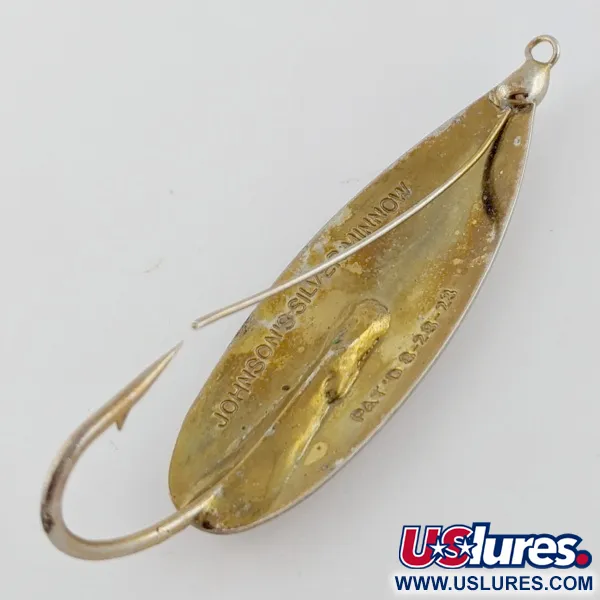  Johnson Silver Minnow antyzaczepowa, srebro/mosiądz, 12 g błystka wahadłowa #24219