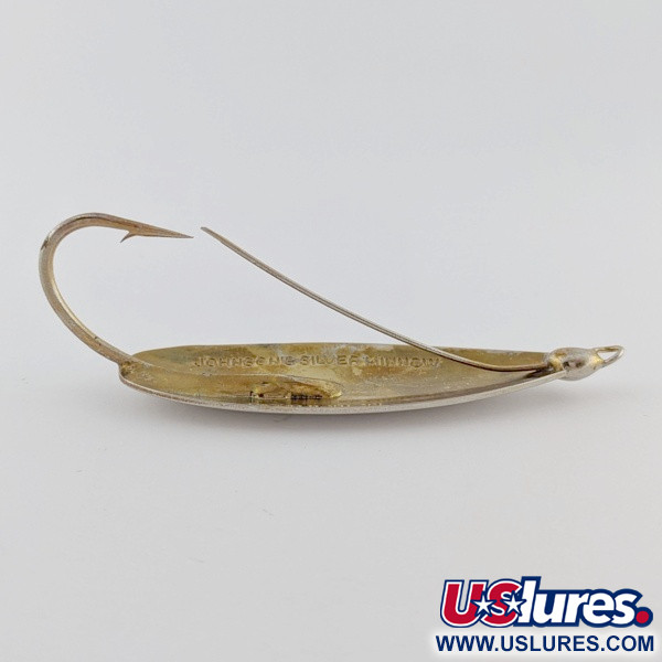  Johnson Silver Minnow antyzaczepowa, srebro/mosiądz, 12 g błystka wahadłowa #24219