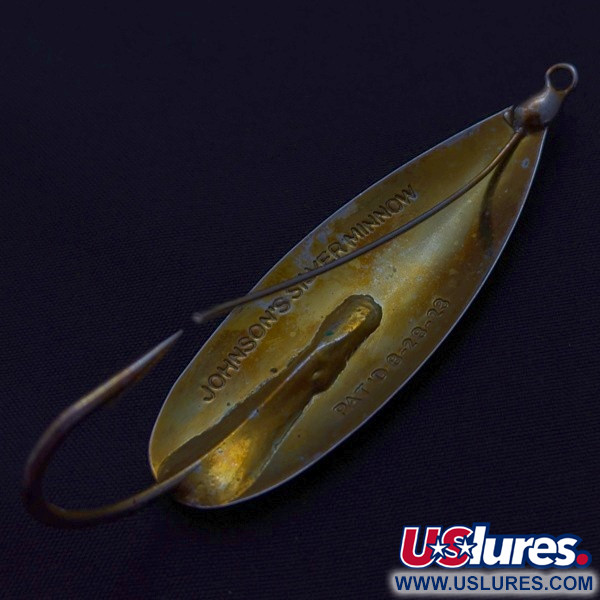  Johnson Silver Minnow antyzaczepowa, srebro/mosiądz, 12 g błystka wahadłowa #24219