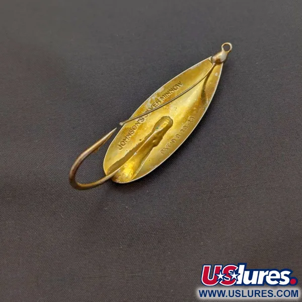  Johnson Silver Minnow antyzaczepowa, srebro/mosiądz, 12 g błystka wahadłowa #24219