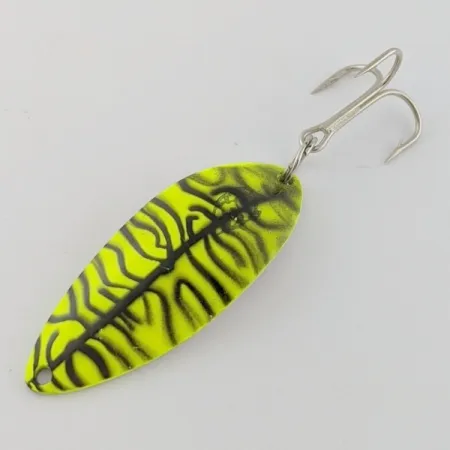 Eppinger Dardevle Devle Dog 5400 Detroit (1980 s), nikiel/pomarańczowy UV, 14 g błystka wahadłowa #24220