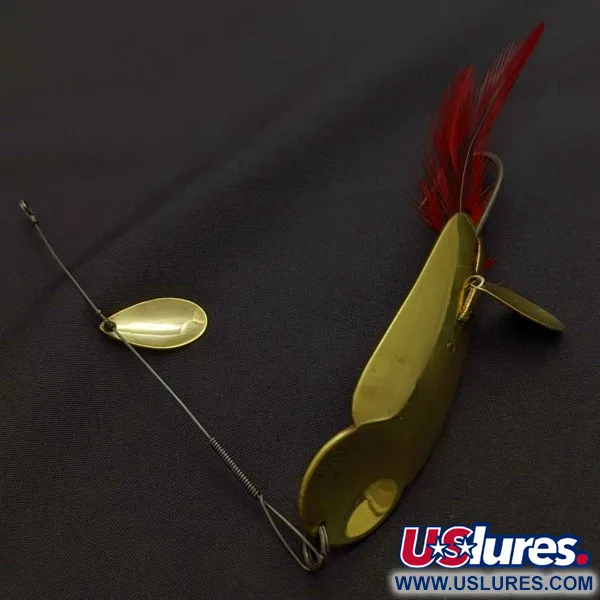 Heddon King Stanley, złoty/czerwony, 21 g błystka wahadłowa #24228