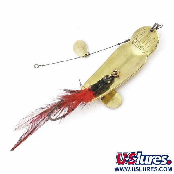Heddon King Stanley, złoty/czerwony, 21 g błystka wahadłowa #24228