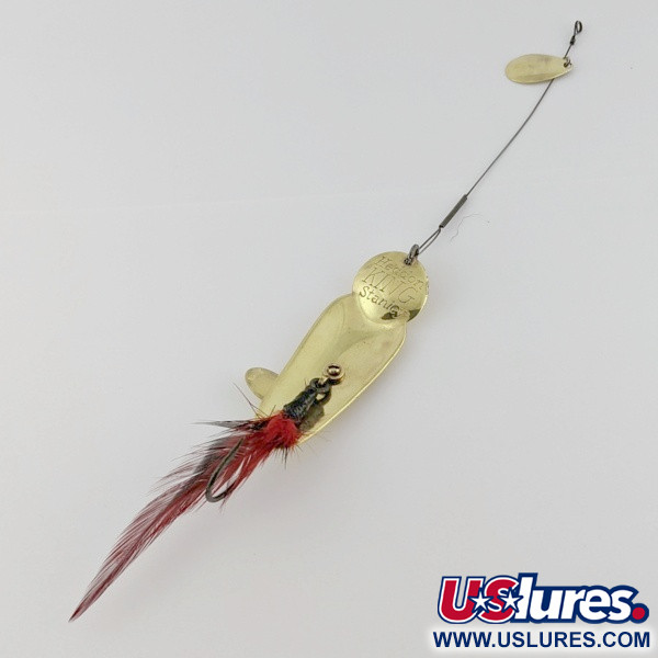 Heddon King Stanley, złoty/czerwony, 21 g błystka wahadłowa #24228