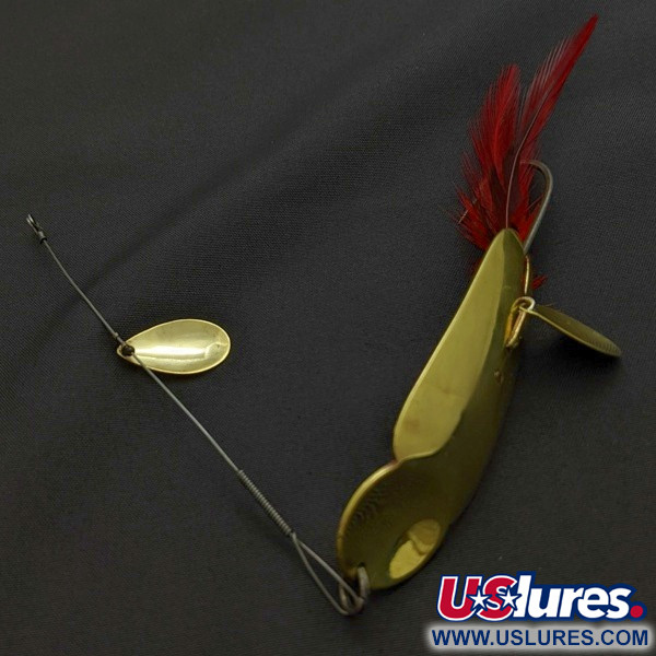 Heddon King Stanley, złoty/czerwony, 21 g błystka wahadłowa #24228