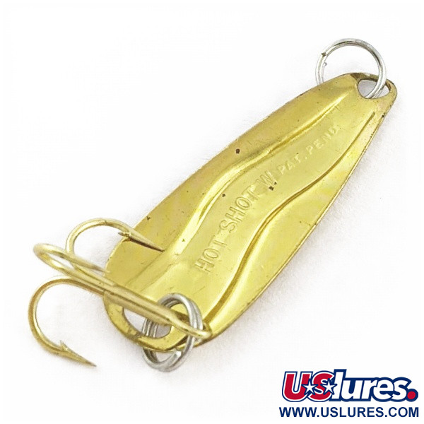 Luhr Jensen Hot Shot W, złoto, 1,3 g błystka wahadłowa #24230