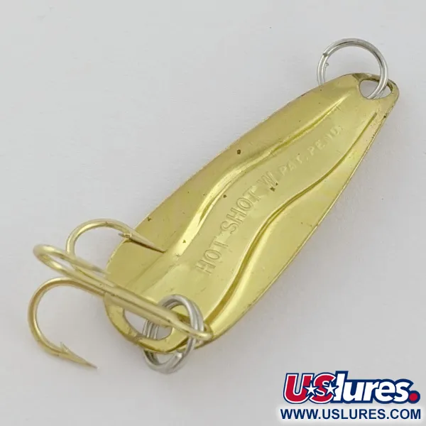 Luhr Jensen Hot Shot W, złoto, 1,3 g błystka wahadłowa #24230