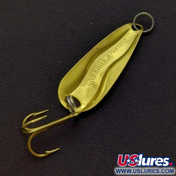 Luhr Jensen Hot Shot W, złoto, 1,3 g błystka wahadłowa #24230