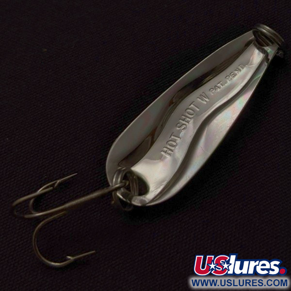 Luhr Jensen Hot Shot W, nikiel, 1,3 g błystka wahadłowa #24231