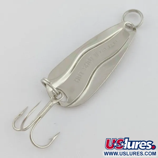  Luhr Jensen Hot Shot W, nikiel, 1,3 g błystka wahadłowa #24231