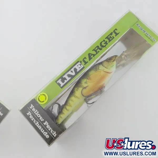 LiveTarget  LIVE TARGET Yellow Perch Deep Diving, Yellow Perch, 35 g wobler #24236